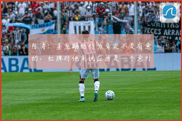 陈涛：姜至鹏的行为肯定不是有意的，红牌对他来说应该是一个意外